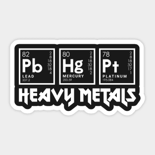 Heavy Metals Sticker